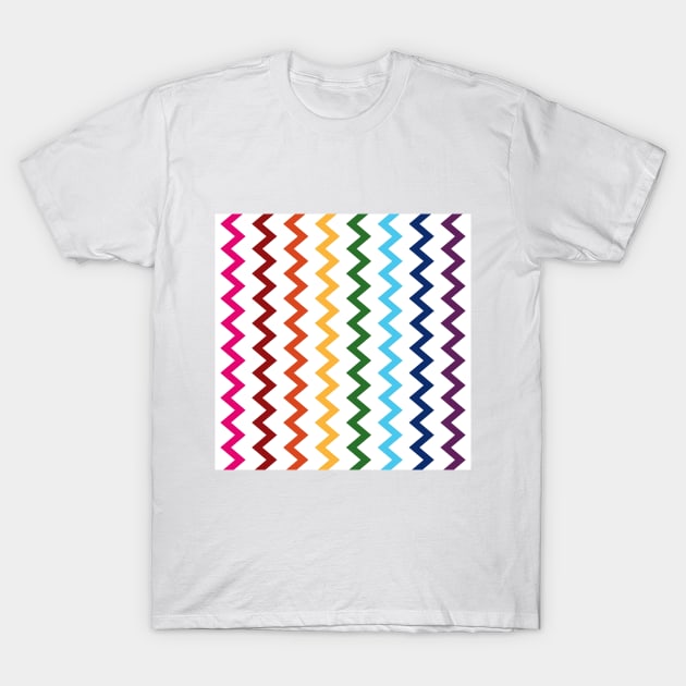 Rainbow Chevron T-Shirt by PSCSCo